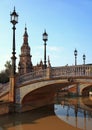 Lanterns on Spain`s Square