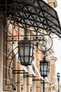 Lanterns to illuminate buildings Royalty Free Stock Photo