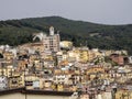 Lanusei interesting city in mountains, Sardinia, Italy