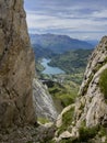 Lanuza Dam from the summit of PeÃÂ±a Foratata