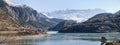 Lanuza reservoir in Huesca