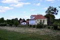 Lany mansion in the biosfere reserve with the territory of Lower Morava Royalty Free Stock Photo