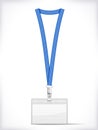 Lanyard with Tag Badge Holder