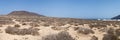 La Graciosa, 4x4, off road, desert, volcano, volcanic, landscape, dirt road, off road, exploring, Lanzarote, Canary Islands, Spain Royalty Free Stock Photo