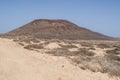 La Graciosa, 4x4, off road, desert, volcano, volcanic, landscape, dirt road, off road, exploring, Lanzarote, Canary Islands, Spain Royalty Free Stock Photo