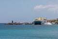 LANZAROTE, CANARY ISLANDS/SPAIN - AUGUST 2 : Canary island express at Puerto del Carmen Lanzarote on August 2, 2005