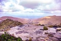 Lanzarote east coast Royalty Free Stock Photo