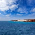 Lanzarote El Golfo Atlantic ocean cityscape