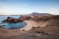 Lanzarote Island Papagayo beach landscape at Canary Islands, Spain Royalty Free Stock Photo