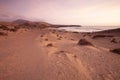 Lanzarote Island Papagayo beach landscape at Canary Islands, Spain Royalty Free Stock Photo