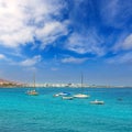 Lanzarote Playa Blanca beach in Atlantic