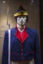 Spanish Soldier Uniform at Castillo de San Gabriel