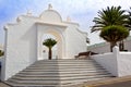 Lanzarote Teguise white village in Canary Islands