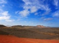 Lanzarote Timanfaya Fire Mountains volcanic lava