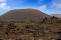 Lanzarote Timanfaya Fire Mountains volcanic lava