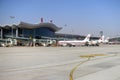 Lanzhou airport Royalty Free Stock Photo