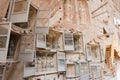 LANZHOU, CHINA - SEP 30 2014: Buddha Statues at Bingling Cave Te Royalty Free Stock Photo