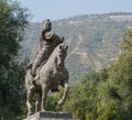 LANZHOU, CHINA - SEP 29 2014: Statue of Huo Qubing, Lanzhou, Gansu, China. was a distinguished military tactician of the Western Royalty Free Stock Photo