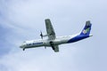 Lao airline, atr72-500 Royalty Free Stock Photo