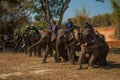 Lao Elephant Festival, Hongsa, Laos.