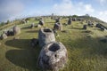 LAO PHONSAVAN PLAIN OF JARS Royalty Free Stock Photo