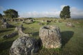 LAO PHONSAVAN PLAIN OF JARS Royalty Free Stock Photo