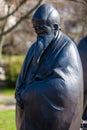 Lao Tse statue at the Garden of Philosophy located at Gellert hill in Budapest