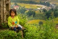 LAOCAI, VIETNAM, SEP 15: H'mong ethnic minority children on Sept