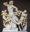 Laocoon Group in the Vatican Museum Royalty Free Stock Photo