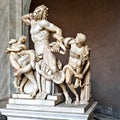 Laocoon and His Sons statue in Vatican Museum Royalty Free Stock Photo