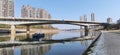 The Laodao River Interchange Bridge in Changsha City