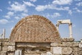 Laodicea on the Lycus, Denizli, Turkey, ruins, agora, ancient city, roman empire, classical, open air museum, colonnade, columns Royalty Free Stock Photo