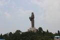 Laoding Mountain - Yandi bronze statue Royalty Free Stock Photo