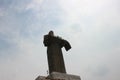 Laoding Mountain - Yandi bronze statue Royalty Free Stock Photo