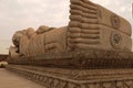 Laos: The Giant lying buddah statue in Vientiane