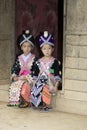 Laos Hmong girl