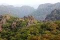 Laos, landscape in the mountains Royalty Free Stock Photo