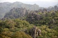 Laos, landscape in the mountains Royalty Free Stock Photo