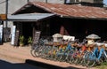 Laos: Rental bikes you can get everywhere in Luang Prabang City