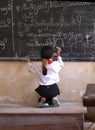 Laos school girl Royalty Free Stock Photo