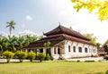 LAOS Temple -Vat Visounnarath in Luang Prabang Royalty Free Stock Photo