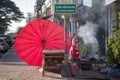 LAOS VIENTIANE CITYCENTRE STREETMARKET Royalty Free Stock Photo