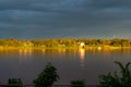 Laos view along the Mekong River
