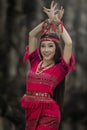 Laos woman Royalty Free Stock Photo