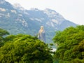 Laoshan Taiqinggong Laozi statue Royalty Free Stock Photo