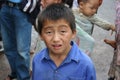 Laotian Hmong children in a village