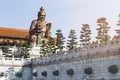 Laozi statue in yuanxuan taoist temple guangzhou