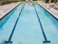 Lap swimming pool