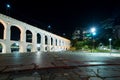 Lapa Arches Illuminated at Night