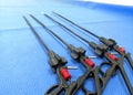 Laparoscopic Surgical Instruments Royalty Free Stock Photo